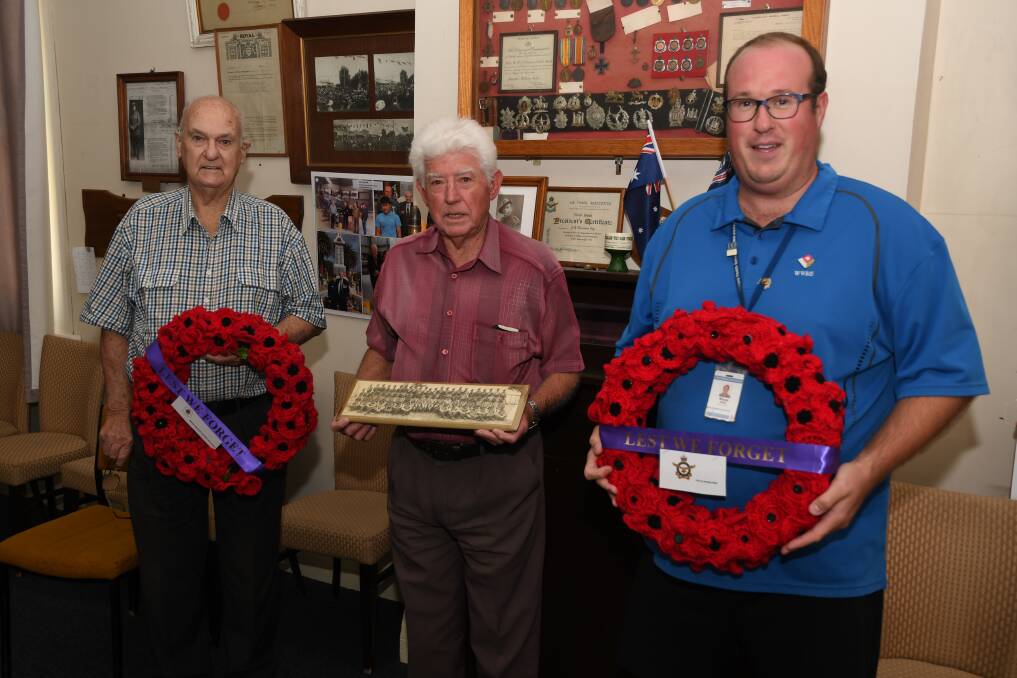 SERVICE: In the past five years the Nhill RSL has gained many new members. Picture: ALEX DALZIEL