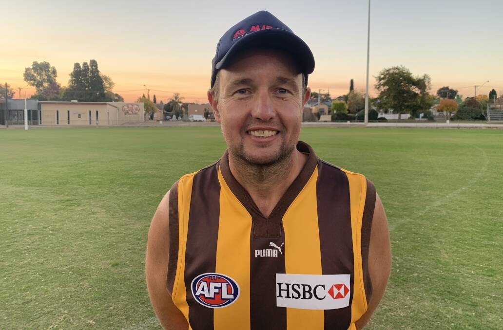 COACH: Marc Collins is the Stawell Warriors under-14s coach in 2021. Picture: TALLIS MILES