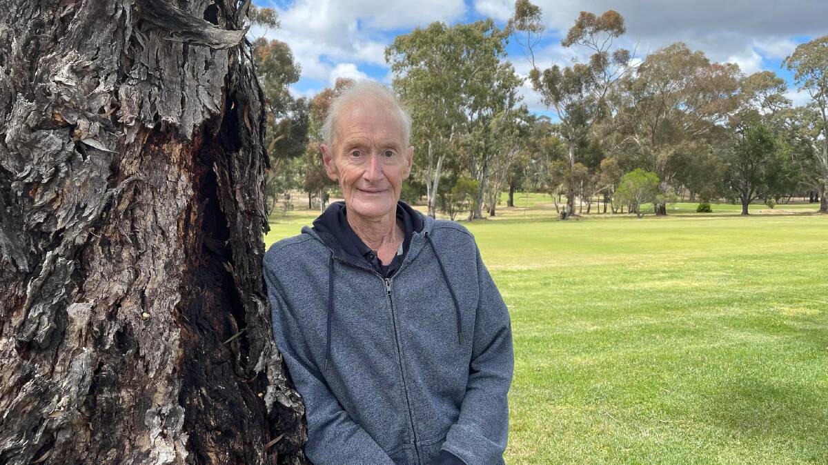HONOURED: Ron Bailey was presented with Stawell Golf Club life membership on Saturday October 30. Picture: CASSANDRA LANGLEY