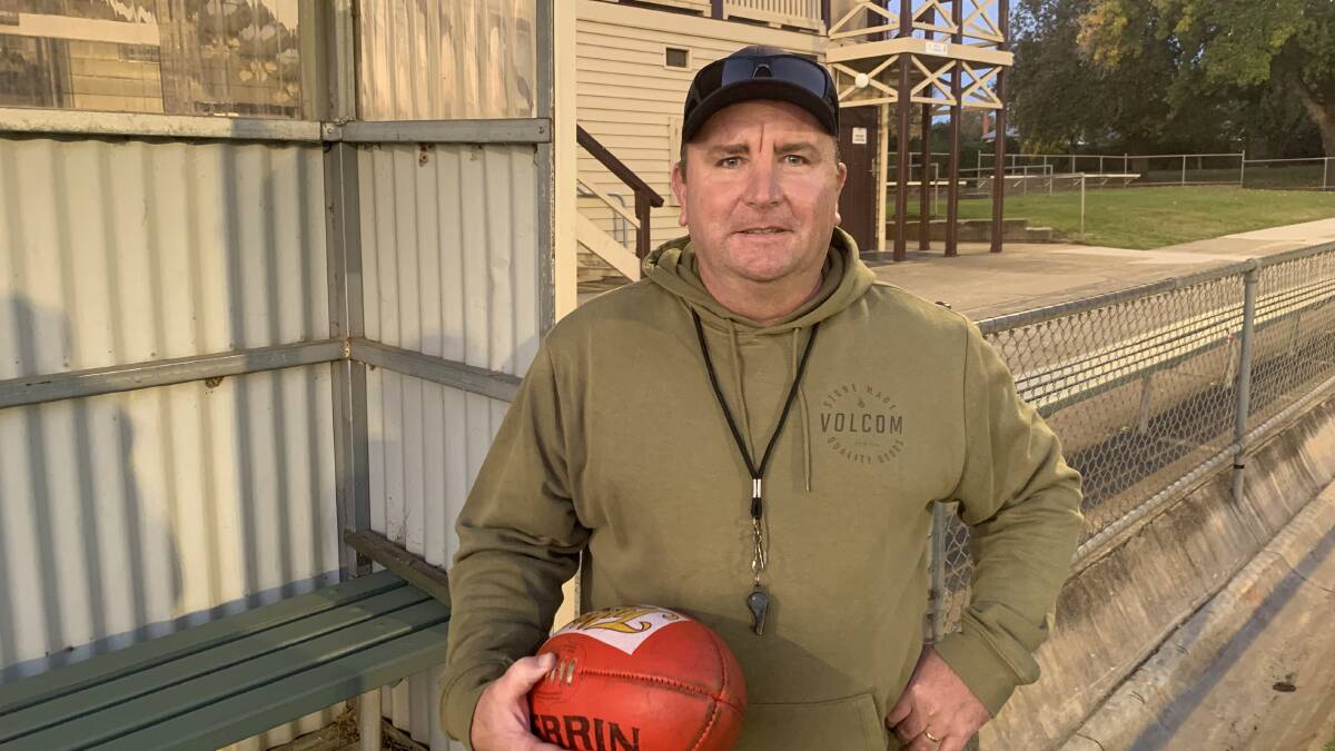 COACH: Rhett Mellor has been involved with the Stawell Warriors as a player and as a junior coach. Picture: TALLIS MILES