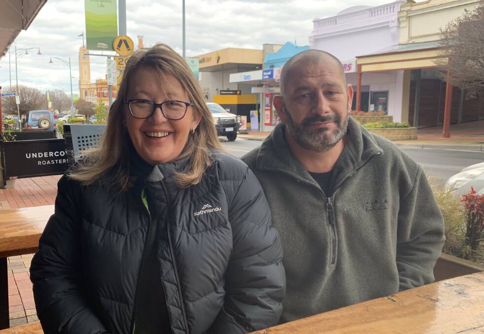HOPEFUL: Stawell's Kellie and Gary Russell are hoping COVID-19 restrictions will allow them to get back to a working normal soon. Picture: TALLIS MILES