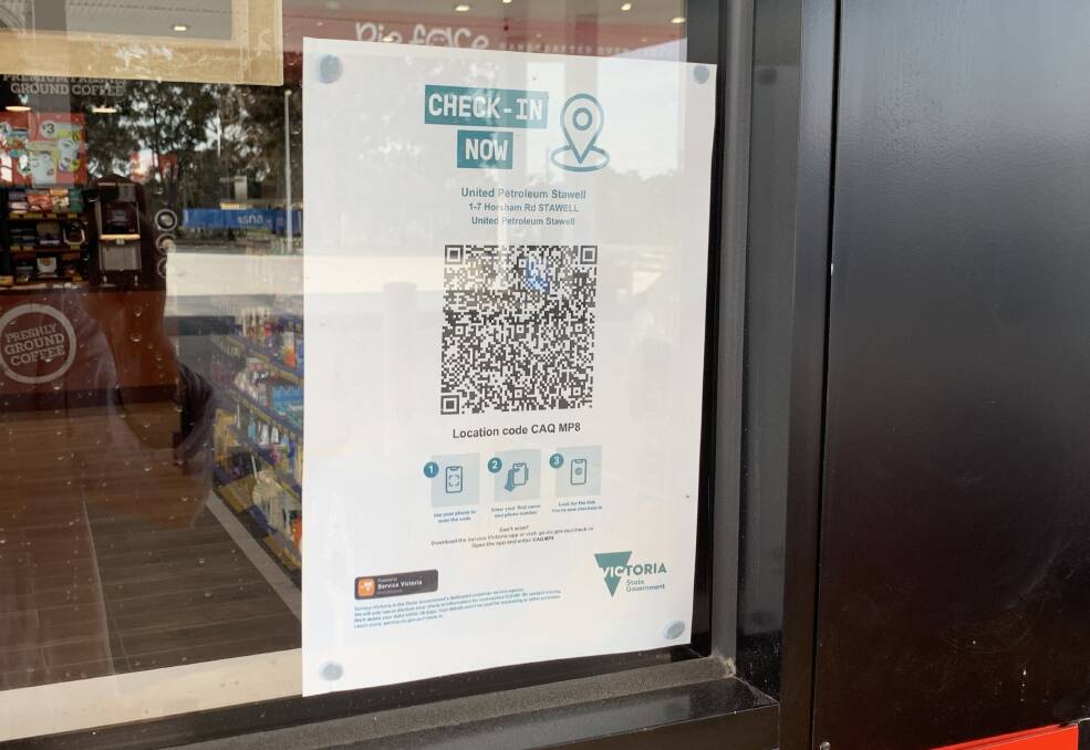 CHECK-IN: Everyone is used to QR code check-ins, but when are you supposed to check-out? Picture: TALLIS MILES