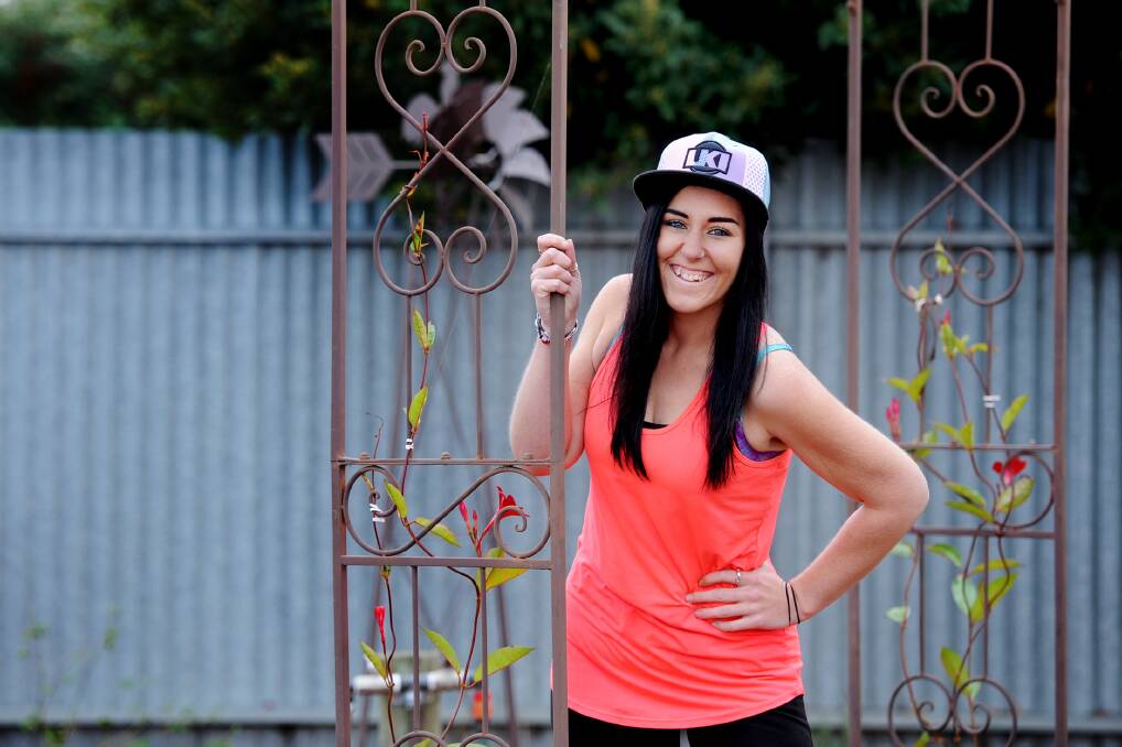 GOAL: Horsham's Sara Tuohey has lost almost 90kg and is now a qualified zumba instructor. Picture: SAMANTHA CAMARRI