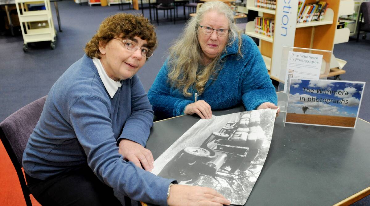 HISTORY: Horsham library supports services manager Ros Ryan with Dimboola's Louise House. Picture: SAMANTHA CAMARRI