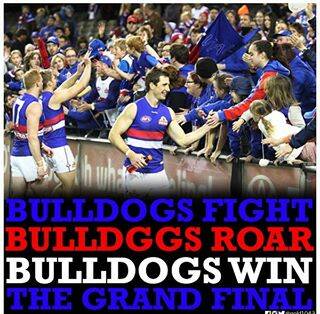 gold1043: They've done it!! Bulldogs win the 2016 AFL Grand Final, the first Doggies win since 1954! What an amazing journey....🔴⚪️🔵🐶 #aflgf #afl #grandfinal #bemorebulldog #proudlysydney #melbourne #footy @westernbulldogs @sydneyswansafl #doggies #swans