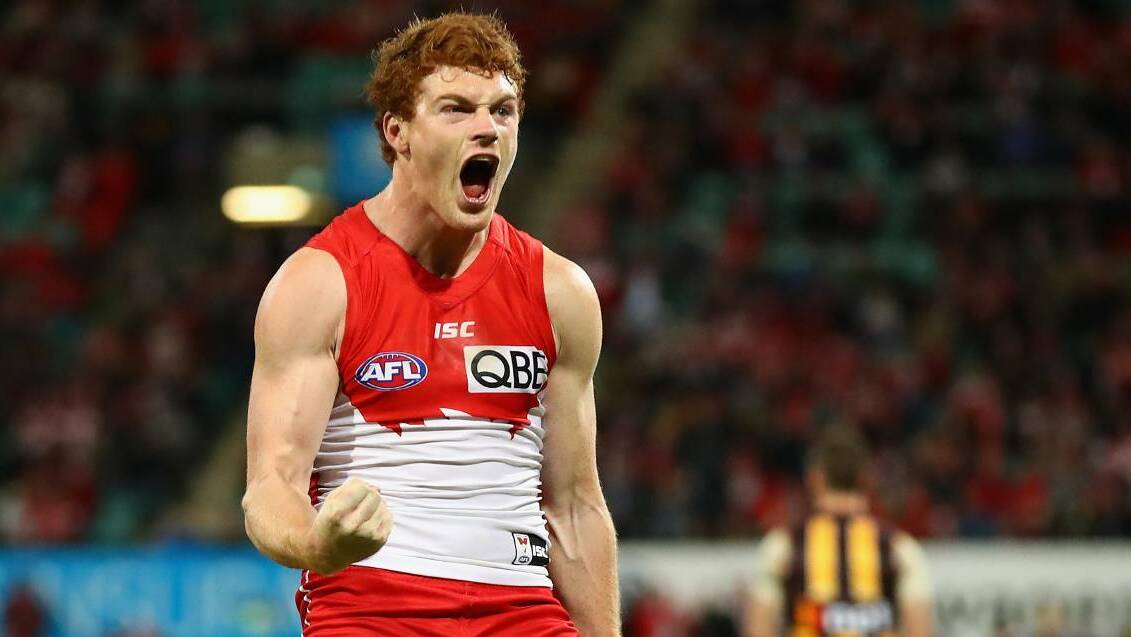 PRIMED: Gary Rohan is expected to be named for his second grand final on Saturday after starring in the Swans' preliminary final win. Picture: Getty Images