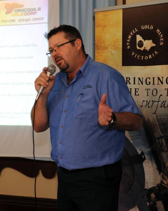Stawell Gold Mines general manager Troy Cole