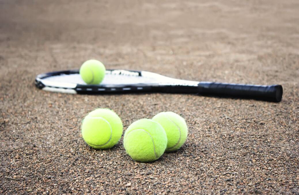 Tennis action was epic on Friday night in Stawell. Picture: ISTOCK