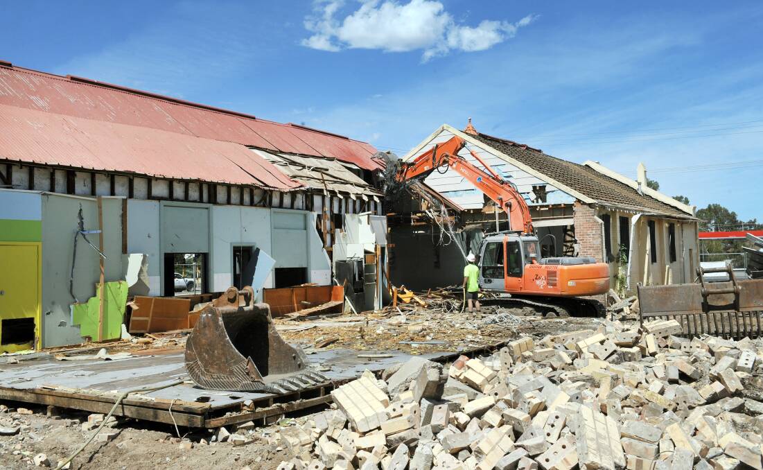GONE: The former Horsham Church of Christ building was demolished to make way for new medical and childcare centres. Picture: PAUL CARRACHER