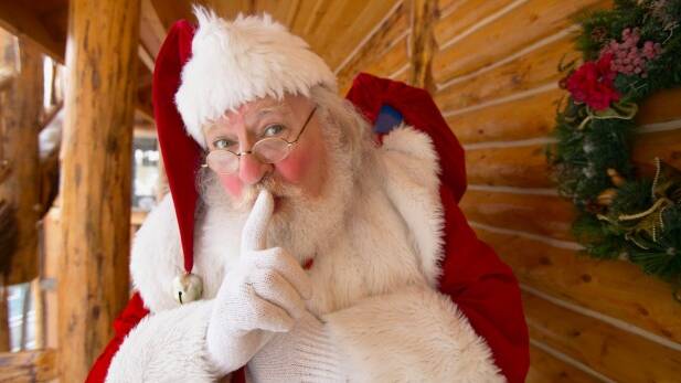 Can children learn the truth about Santa, by becoming Santa? Photo: Getty Images