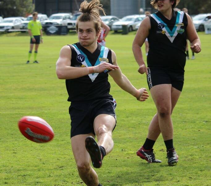Goal Kicker: Sam Raeck finished with two goals for the Swifts during the under 17s loss to Taylors Lake.