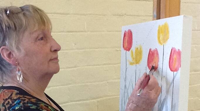 Inspired: Judy McPhee will have her "Colours of the Country" artwork on display during the Grampians Brushes event from September through to November.