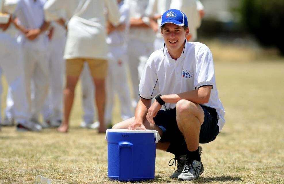 Representing: Sam Pilgrim is set to play for Grampians Cricket Association in the Kirton Shield on Sunday. Picture: PAUL CARRACHER