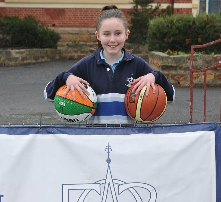 Taya Chisholm is a proud basketballer set for big things. PICTURE: GRACE BIBBY