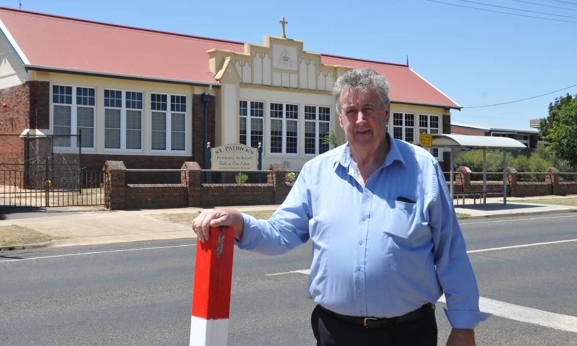 Safe: Northern Grampians Shire Mayor, Cr Murray Emerson, has welcomed the six month trial for the supervision of school crossings in Stawell and St Arnaud. Picture: MARCUS MARROW.