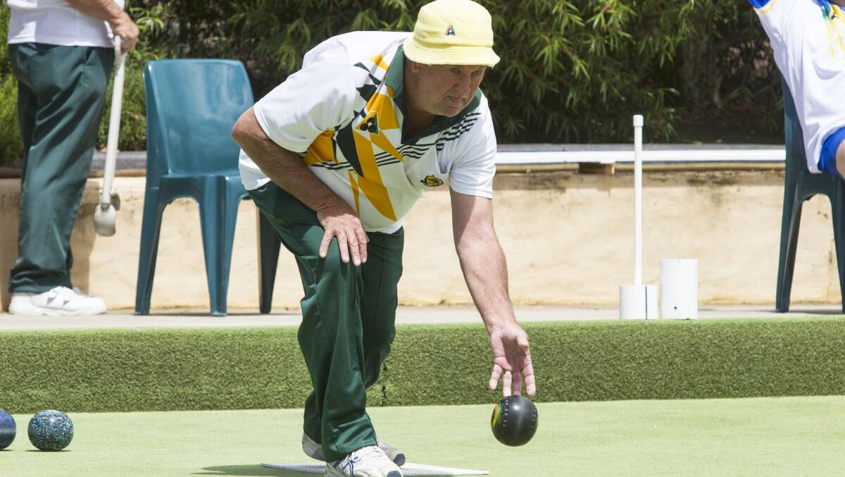 Ararat Advertiser photographer Peter Pickering captured some of the Grampians Bowls Division finals action on Saturday.