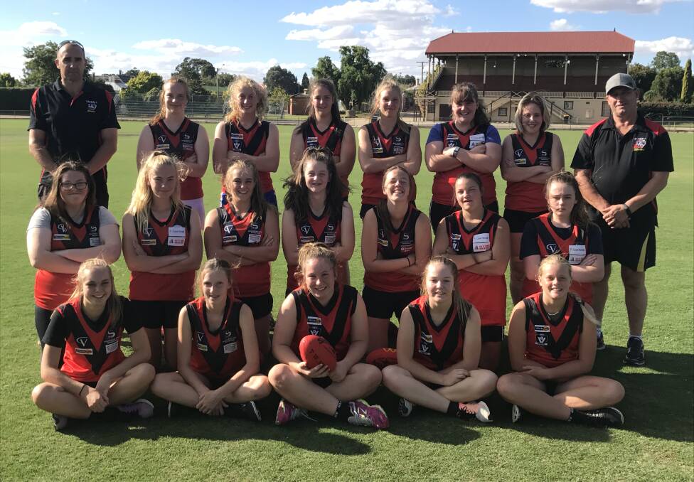 The Stawell Warriors underage team has already started training ahead of the season. 