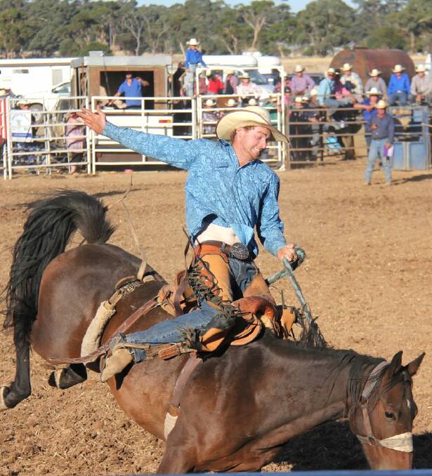 READY TO RIDE: The St Arnaud Rodeo this weekend is expected to attract some of the best riders in Australia.
