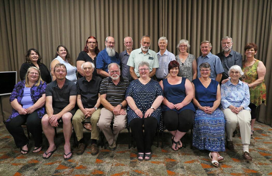 SMILE FOR THE CAMERA: Members of the Stawell Camera Club who were recently inducted as life members of the organisation.