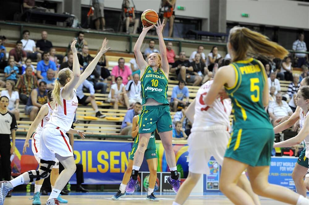 IMPORTANT: Chloe Bibby has been playing an important role for the under-19 Australia Gems team in their World Cup campaign in Italy. 