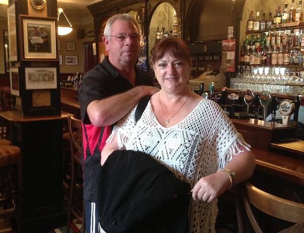 LOYALTY: Mark and Jenny Carmody have been married for 40 years and are celebrating with a trip to Europe to see the world. Picture: CONTRIBUTED