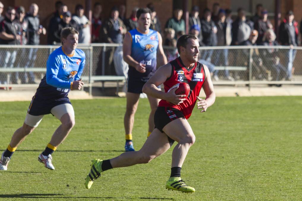 FORWARD TARGET: David Andrivon leads the Warriors' goalkicking tally, and has the third most for the league. Picture: Peter Pickering. 