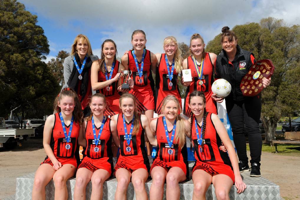 DEFENDING CHAMPIONS: Stawell won the most recent under 15 B Grade premiership in 2016. Picture: Samantha Camarri.