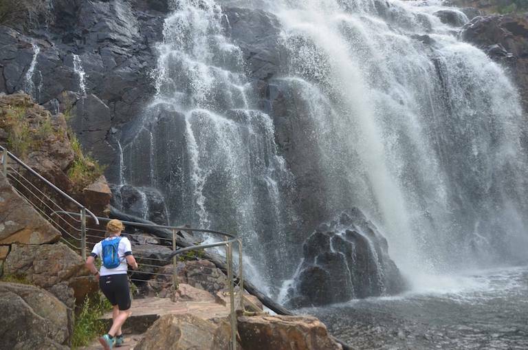 CHALLENGE: Athletes will be tested when they take on the three legs of the Grampians Challenge on Sunday. Picture: Contributed.