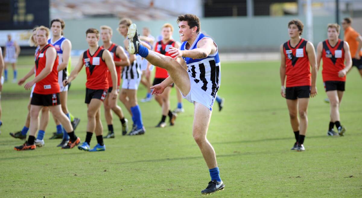 BEST OF THE BURRAS: Minyip-Murtoa star Kieran Delahunty is one to watch in the Burra's clash with Horsham. Picture: PAUL CARRACHER
