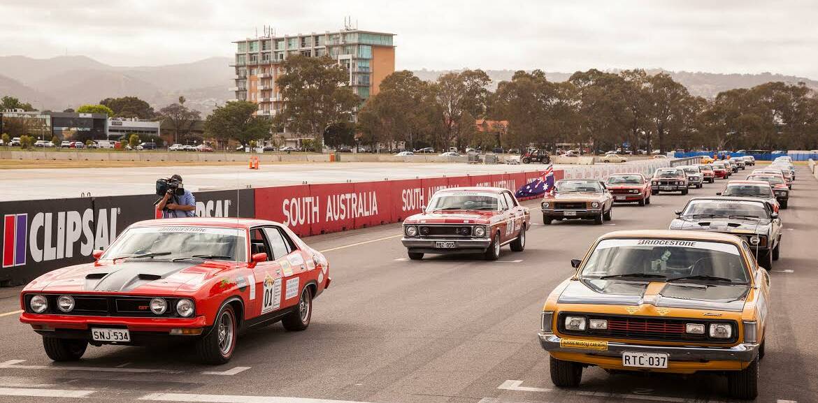 ON THE MOVE: More than 40 classic muscle cars are on their way to Halls Gap and will be joined by popular Australian actor Shane Jacobson.