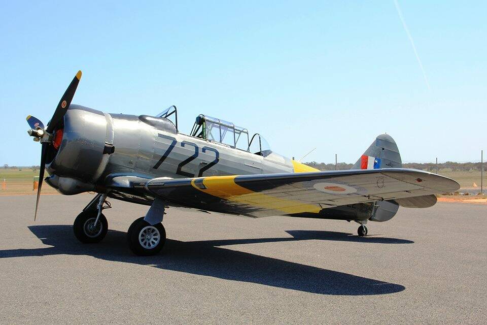 AIRCRAFT: The Wirraway 722 has been restored from a pile of junk, and will be on display at the Military Vehicles Rendezvous. 