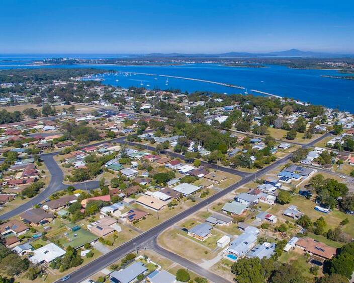 The coastal village of Iluka, NSW, where the new director of the company behind Stawell Tyre Yard lives. Picture: HIGGINS REAL ESTATE