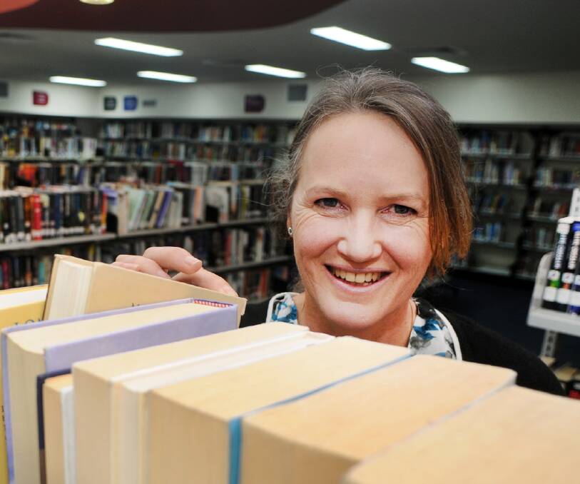 BOOKED: Wimmera Regional Library Corporation's new chief executive Ann Twyford at the library's Horsham branch. Picture: PAUL CARRACHER