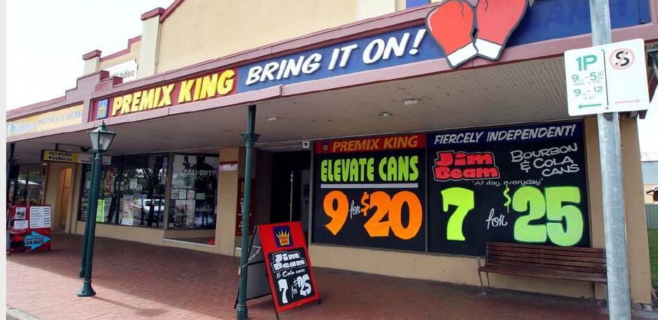 A Premix King bottle shop. Picture: FILE 
