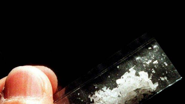 The drug ice, also known as crystal methamphetamine