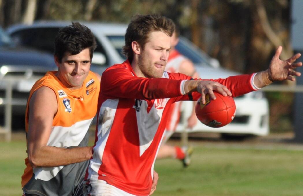 GUN: Deek Roberts played another terrific game against Harrow-Balmoral in round 10. Roberts was named in the side's best. Picture: GEORGIA HALLAM