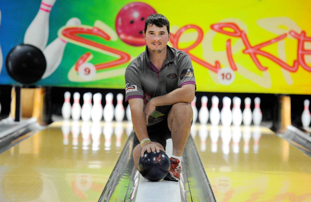 PERFECT: Daniel Davis bowled a perfect 300 score at Horsham Lanes and Games last Monday after years of competitive bowling. Picture: SAMANTHA CAMARRI