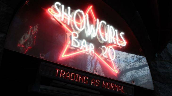 John Lindholm recently sold off CBD strip club Showgirls Bar 20. Photo: Paul Rovere