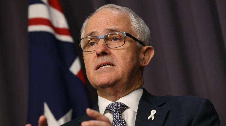 Prime Minister Malcolm Turnbull said various players in the battle against Islamic State had their own agendas. Photo: Andrew Meares