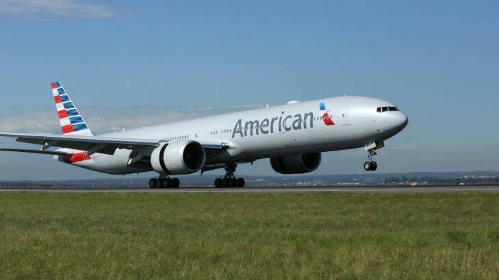 American Airlines Boeing 777.