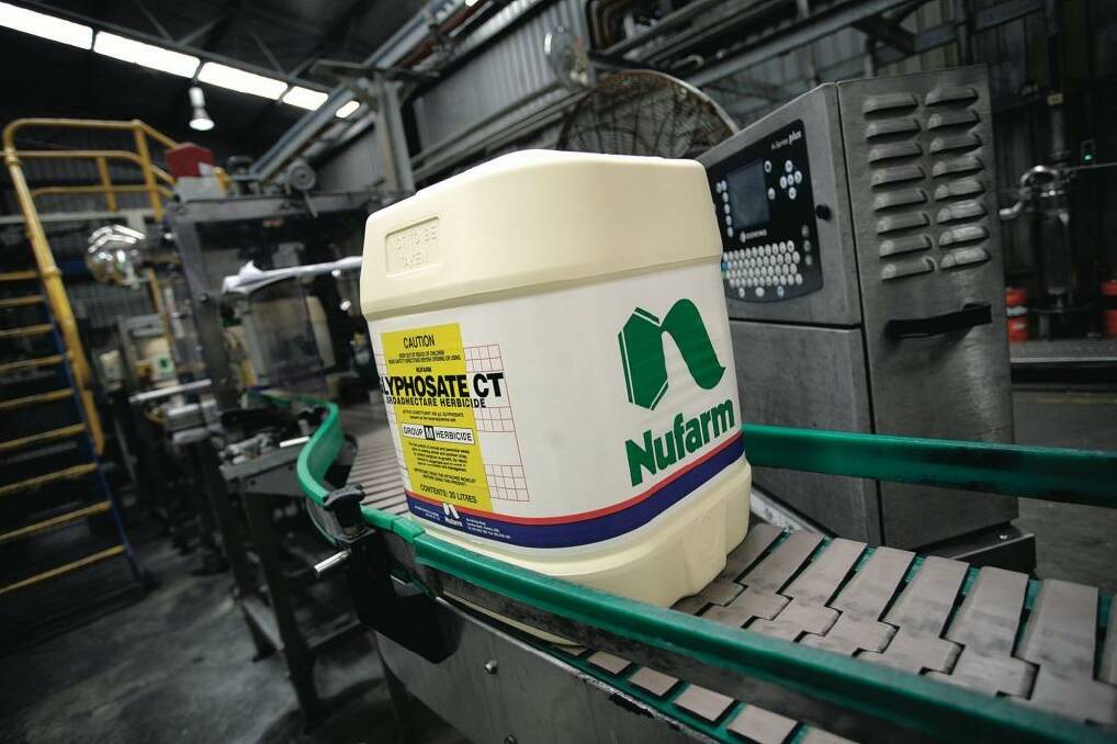 Dry weather has cut demand for Nufarm's products. Photo: Luis Ascui