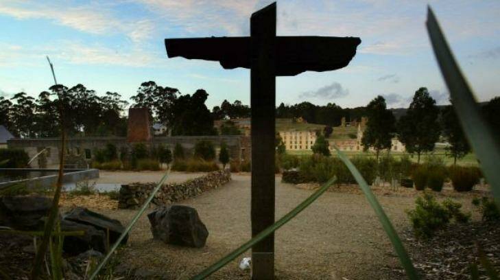 The site of the Port Arthur massacre, a decade on.  Photo: Andrew Meares