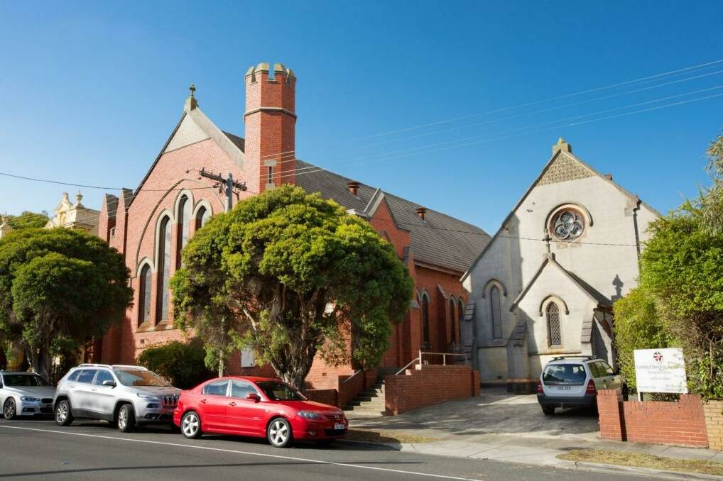 The Uniting Church of Australia hopes to reap $3 million from the sale of a disused church in Elsternwick. 
