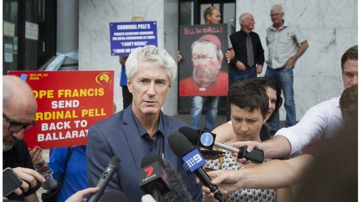 Anthony Foster, whose two daughters were abused by a Catholic priest. Photo: Simon O'Dwyer