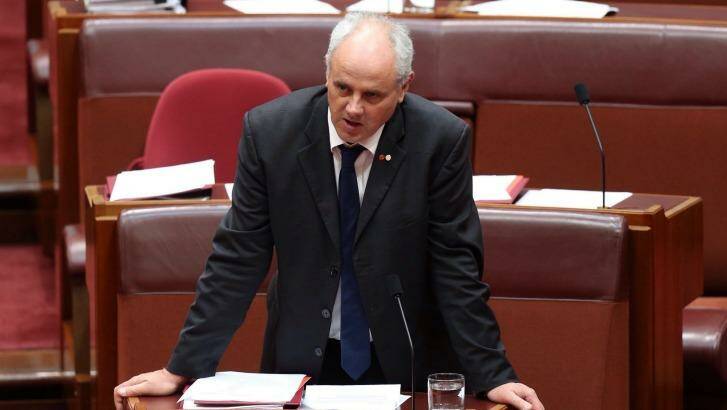 Senator John Madigan has quit the DLP and is launching his own party. Photo: Andrew Meares