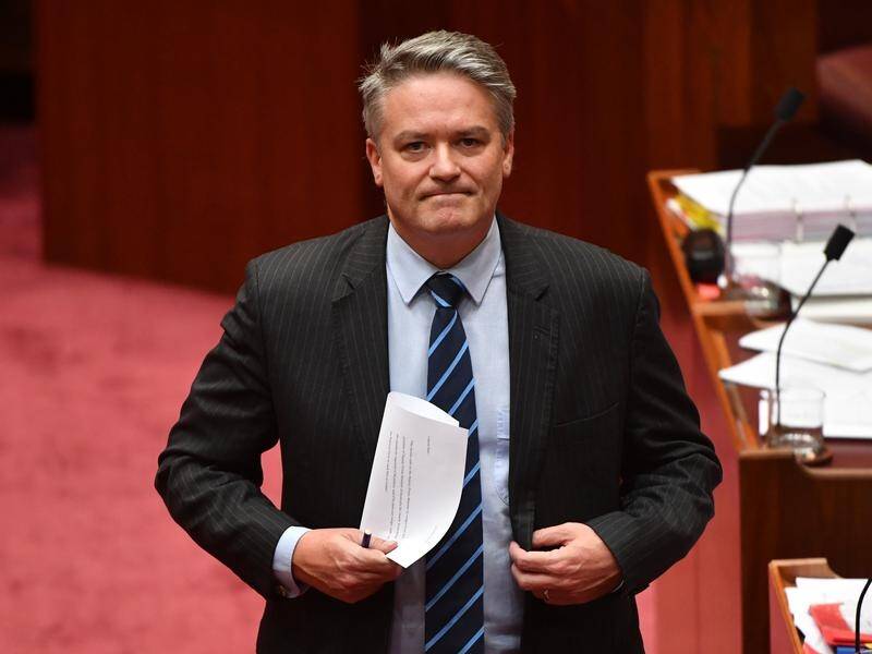 Mathias Cormann will be in the hot-seat while Prime Minister Malcolm Turnbull visits the US (File).