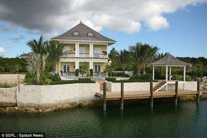 Idyllic: Lleyton Hewitt's Bahamian retreat. Photo: Supplied
