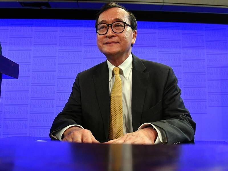 Former opposition leader Sam Rainsy has urged Malcolm Turnbull to ramp up pressure on Cambodia.
