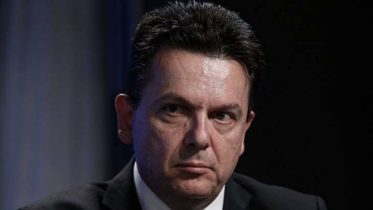 Nick Xenophon's block of three Senate votes will be crucial for the government to pass its proposed childcare, media ownership and company tax changes. Photo: Andrew Meares