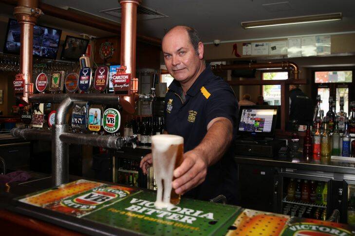 Publican Trent Miller at Walsh's Hotel in Queanbeyan on Tuesday 4 April 2017. Photo: Andrew Meares  Photo: Andrew Meares
